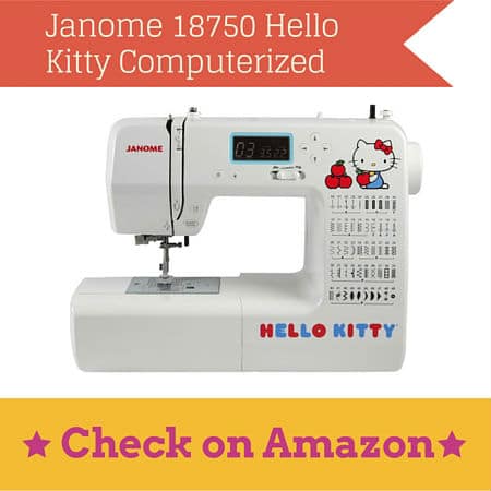Janome Hello Kitty 15822 Sewing Machine reviews and information