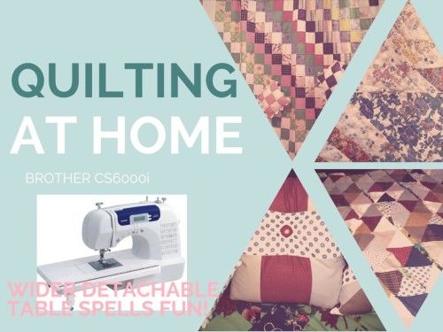 Review of the Brother CS6000i Sewing and Quilting Machine - Sisters with  Stuff