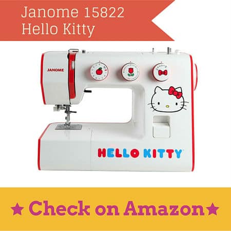 Our Review of 4 Cute Hello Kitty Sewing Machines by Janome